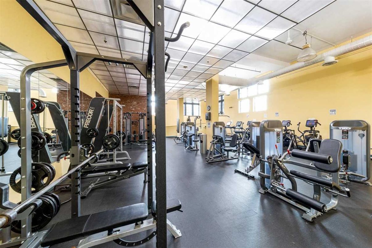 Fitness Equipment, Gym, Interior