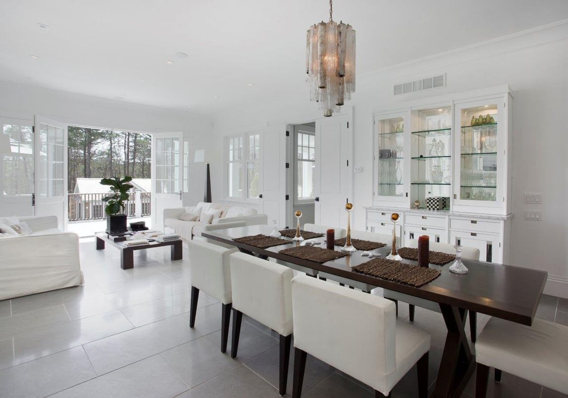 Dining room, Interior, Living room, Pendant Lights, Recessed Lighting