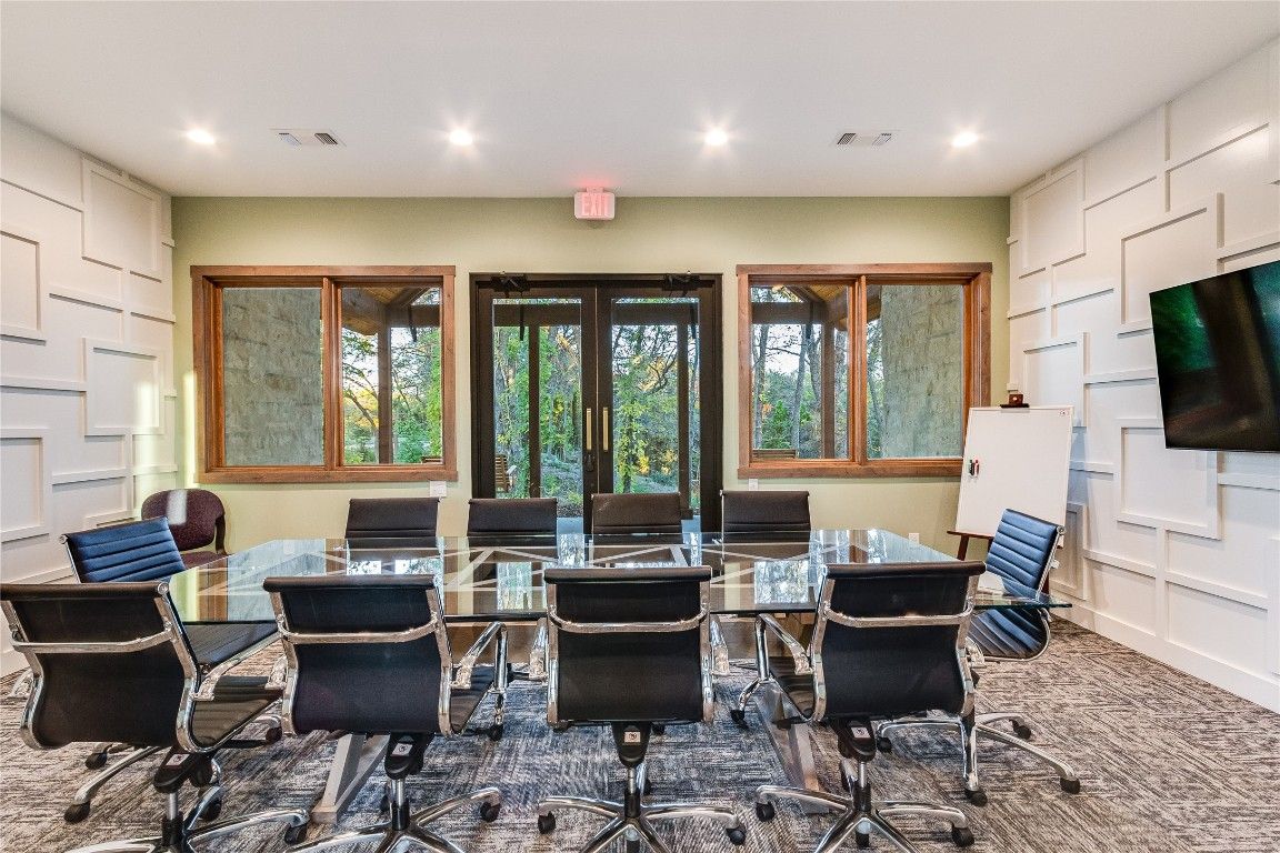 Home Office, Interior, Recessed Lighting