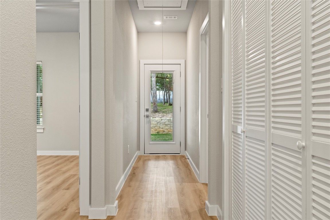 Interior, Recessed Lighting, Wood Texture Flooring