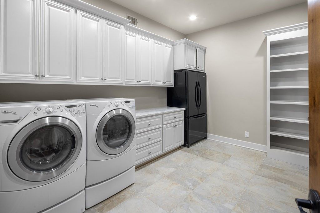 Interior, Recessed Lighting, Washer
