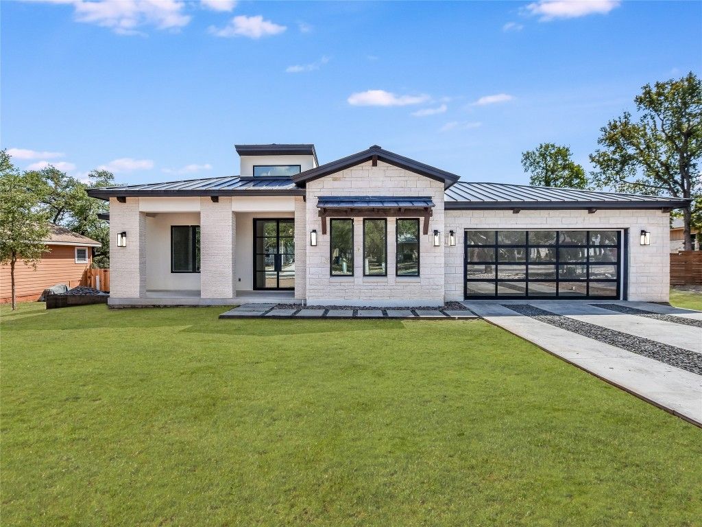 Attached, Backyard, Exterior, Facade, Farmhouse