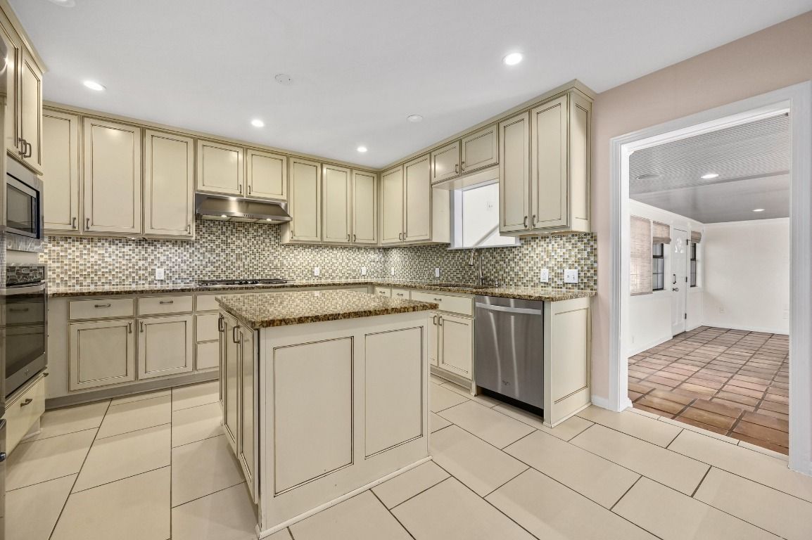 Interior, Kitchen, Recessed Lighting, Stainless Steel Appliances