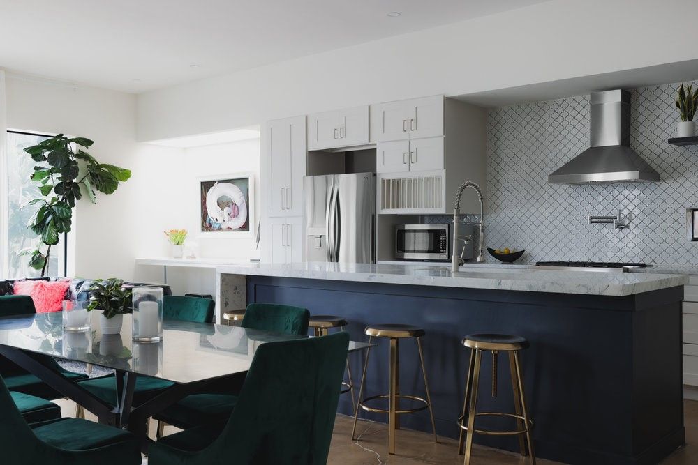 Dining room, Interior, Kitchen, Stainless Steel Appliances