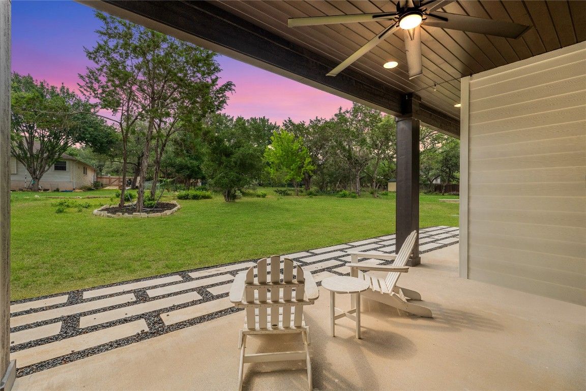 Backyard, Exterior