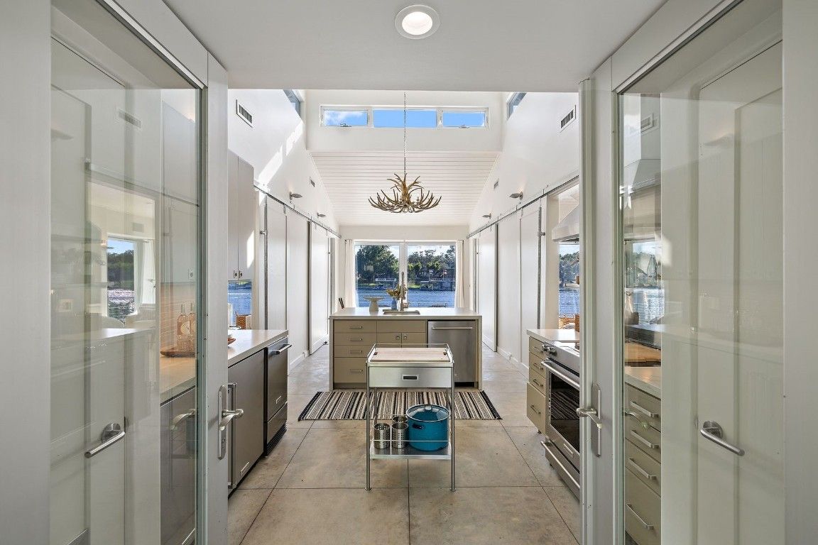 Chandelier, Interior, Water