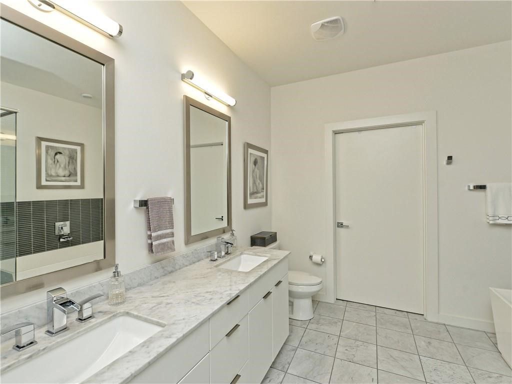 Bathroom, Dual Sink Vanities, Interior, Marble