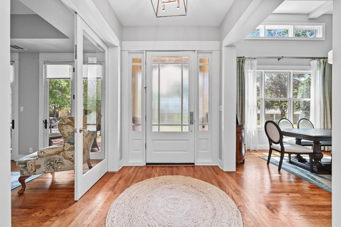 Dining room, Interior, Wood Texture Flooring