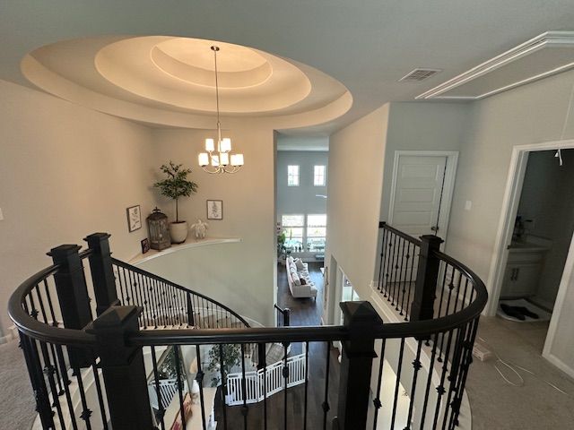 Chandelier, Interior, Wood Texture Flooring