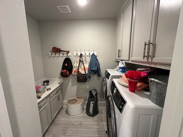 Interior, Washer, Wood Texture Flooring