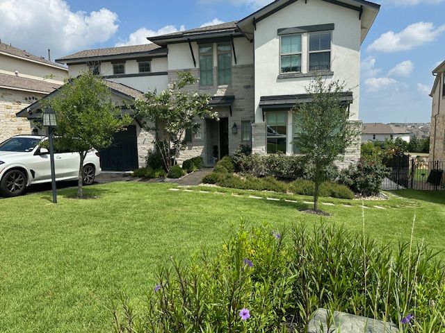 Backyard, Exterior, Facade, Mediterranean