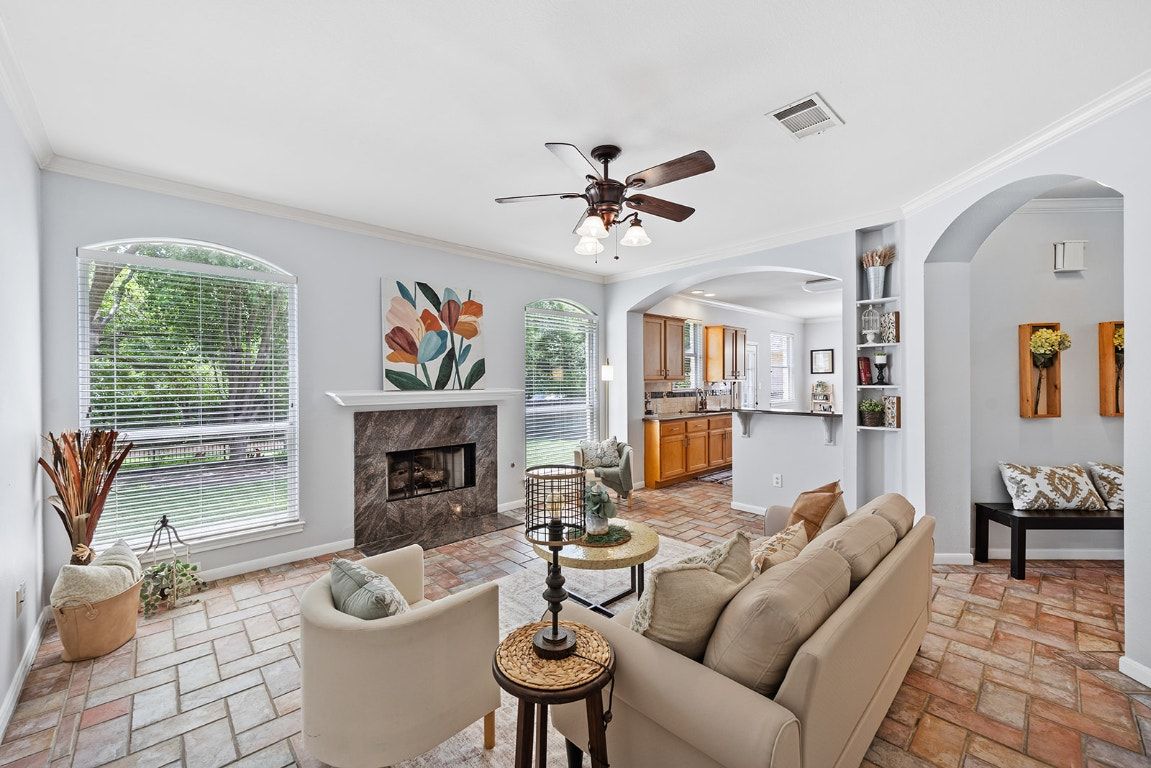 Fireplace, Interior, Living room
