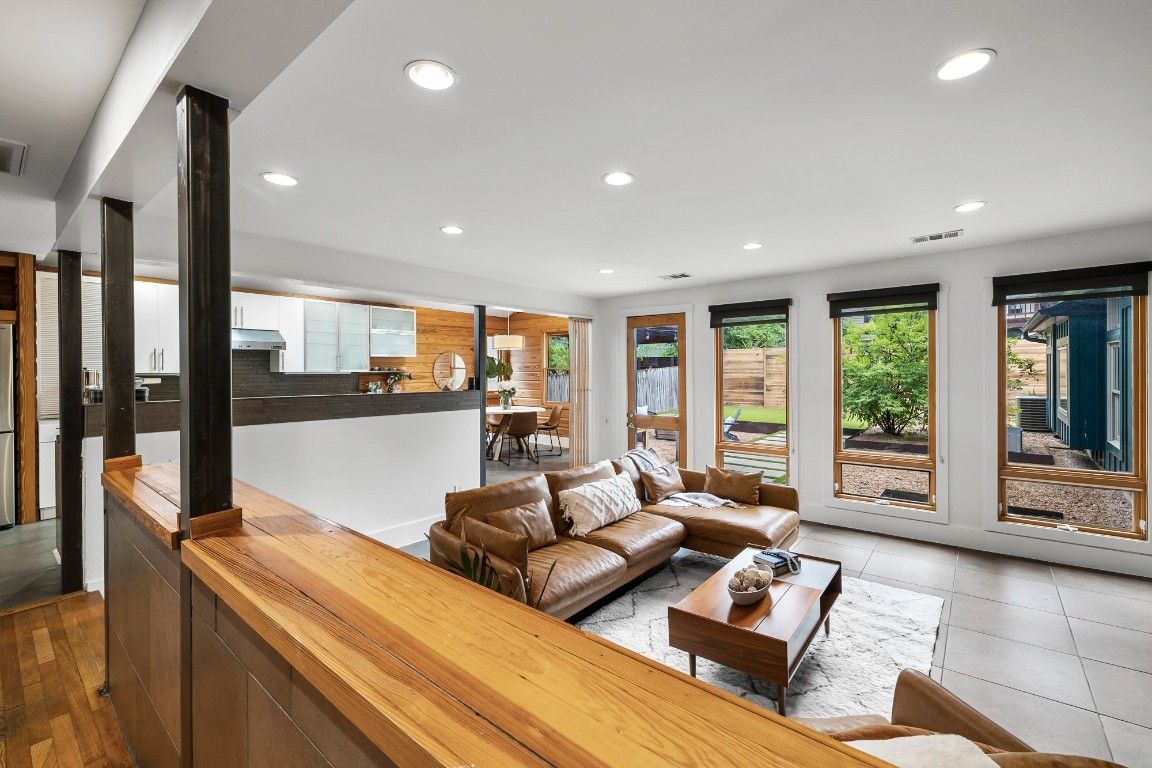 Dining room, Interior, Living room, Recessed Lighting