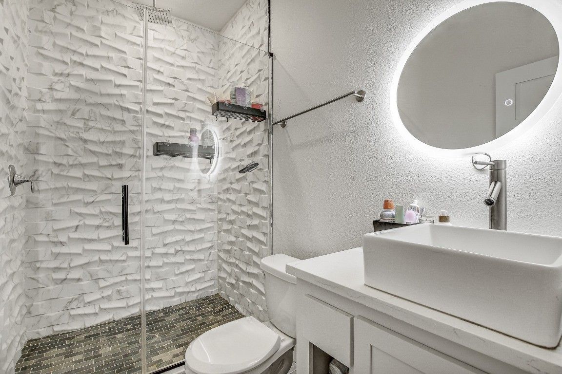 Bathroom, Glass Shower, Interior