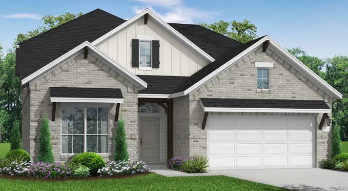 Attached, Exterior, Facade, Brick Traditional