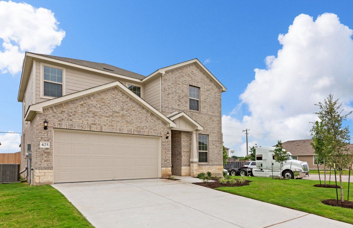 Attached, Exterior, Facade, Brick Facade, Brick Traditional