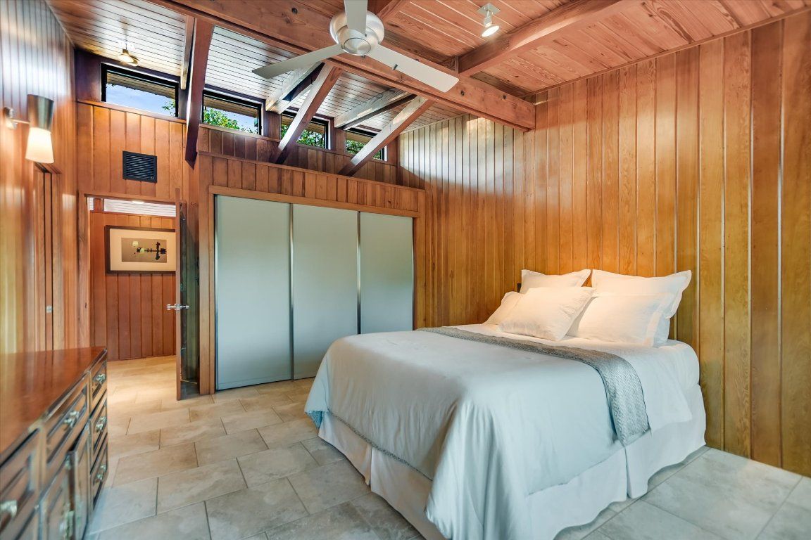 Bedroom, Interior, Wooden Beams, Wooden Ceilings, Wooden Walls