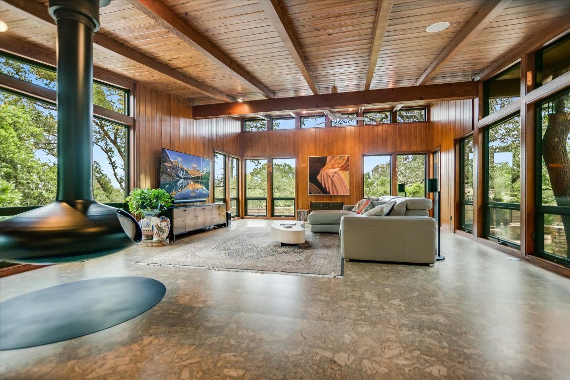 Interior, Living room, Wooden Beams, Wooden Ceilings, Wooden Walls