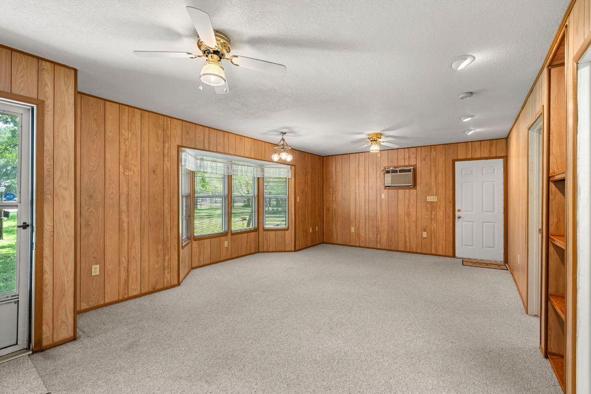 Empty room, Interior, Wooden Walls