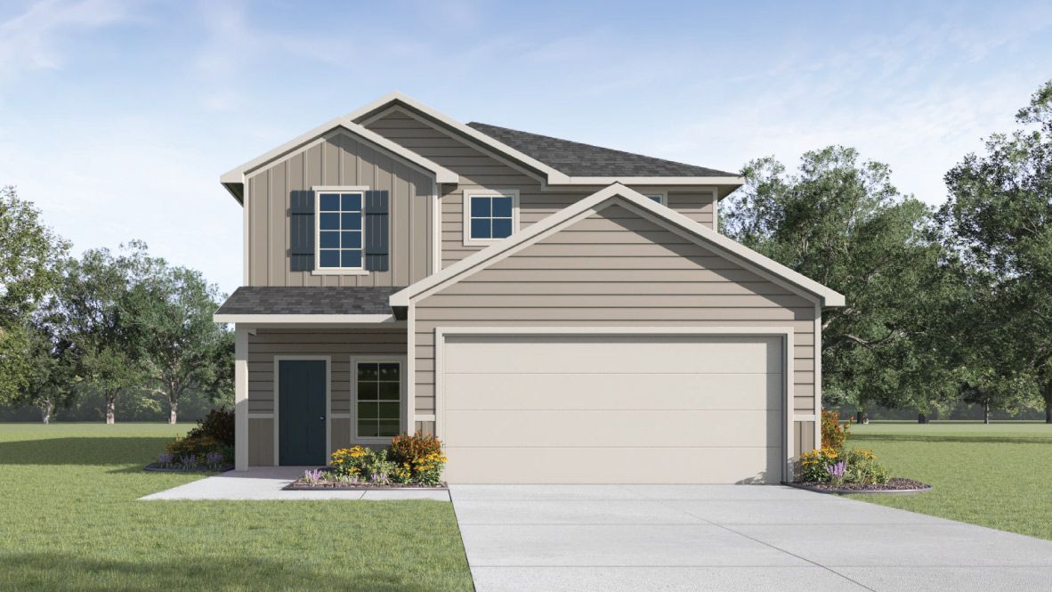 Attached, Exterior, Facade, American Craftsman