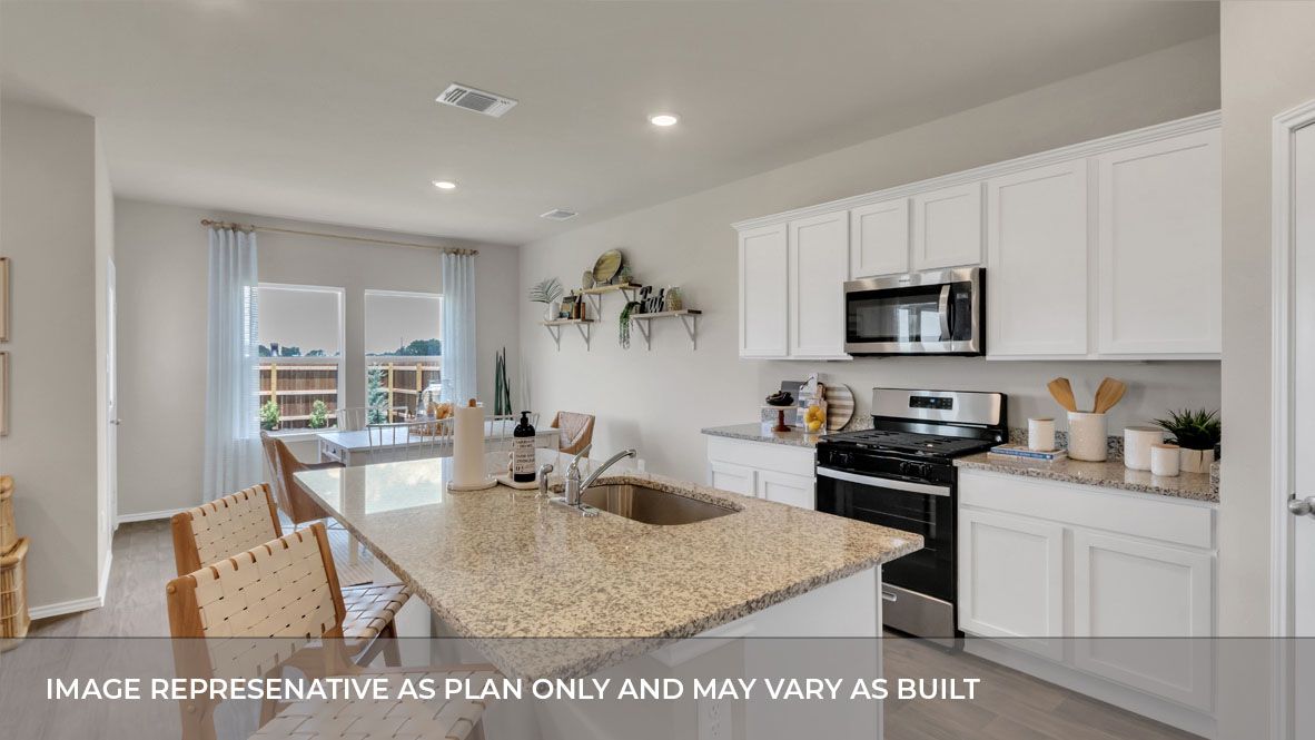Dining room, Interior, Kitchen, Recessed Lighting, Stainless Steel Appliances, Wood Texture Flooring