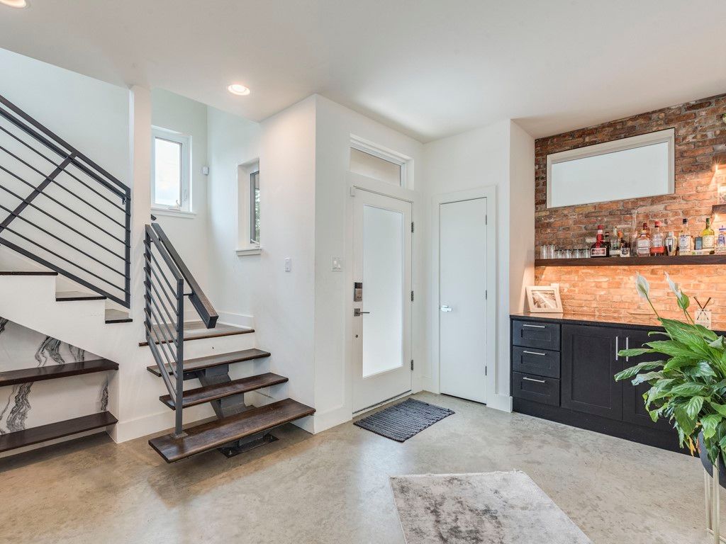 Interior, Recessed Lighting, Stone Walls