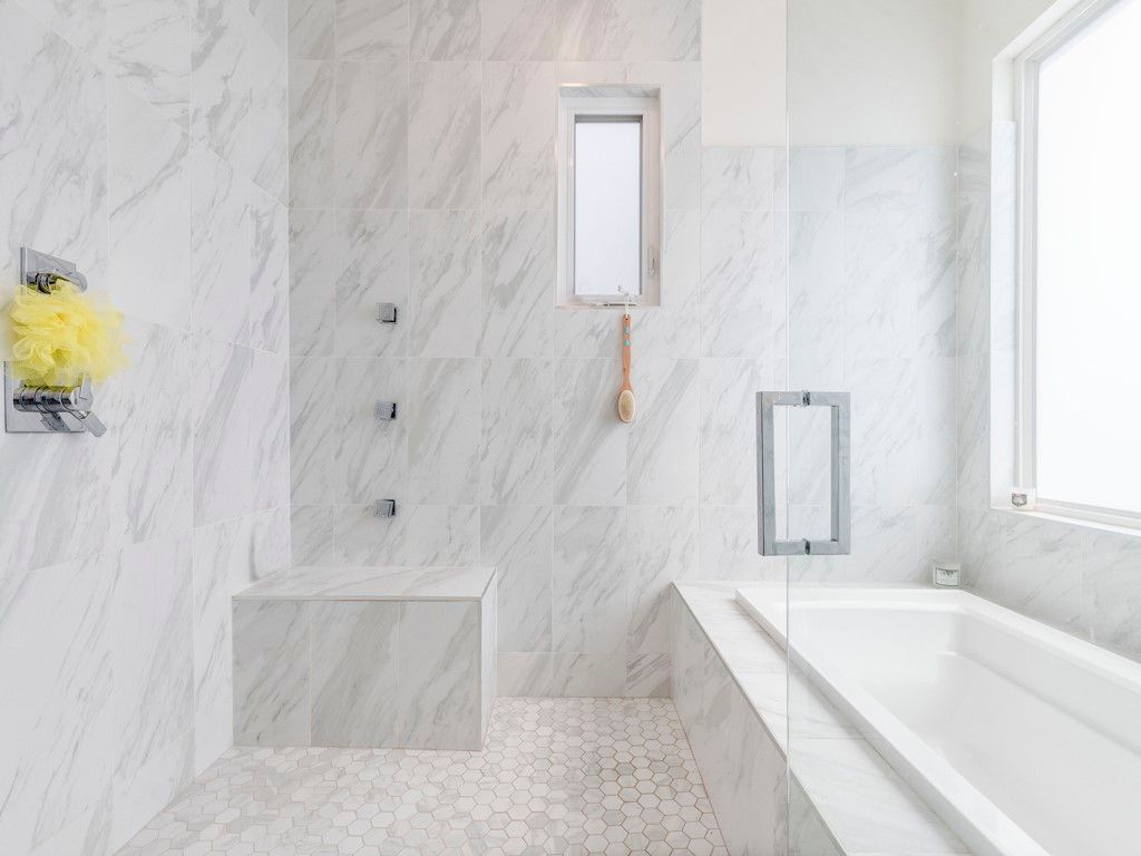 Bathroom, Interior, Marble Walls