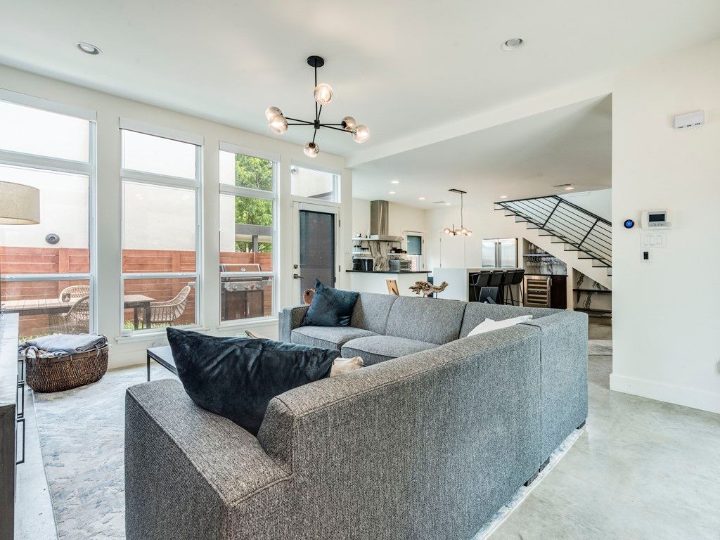 Interior, Kitchen, Living room, Pendant Lights, Recessed Lighting
