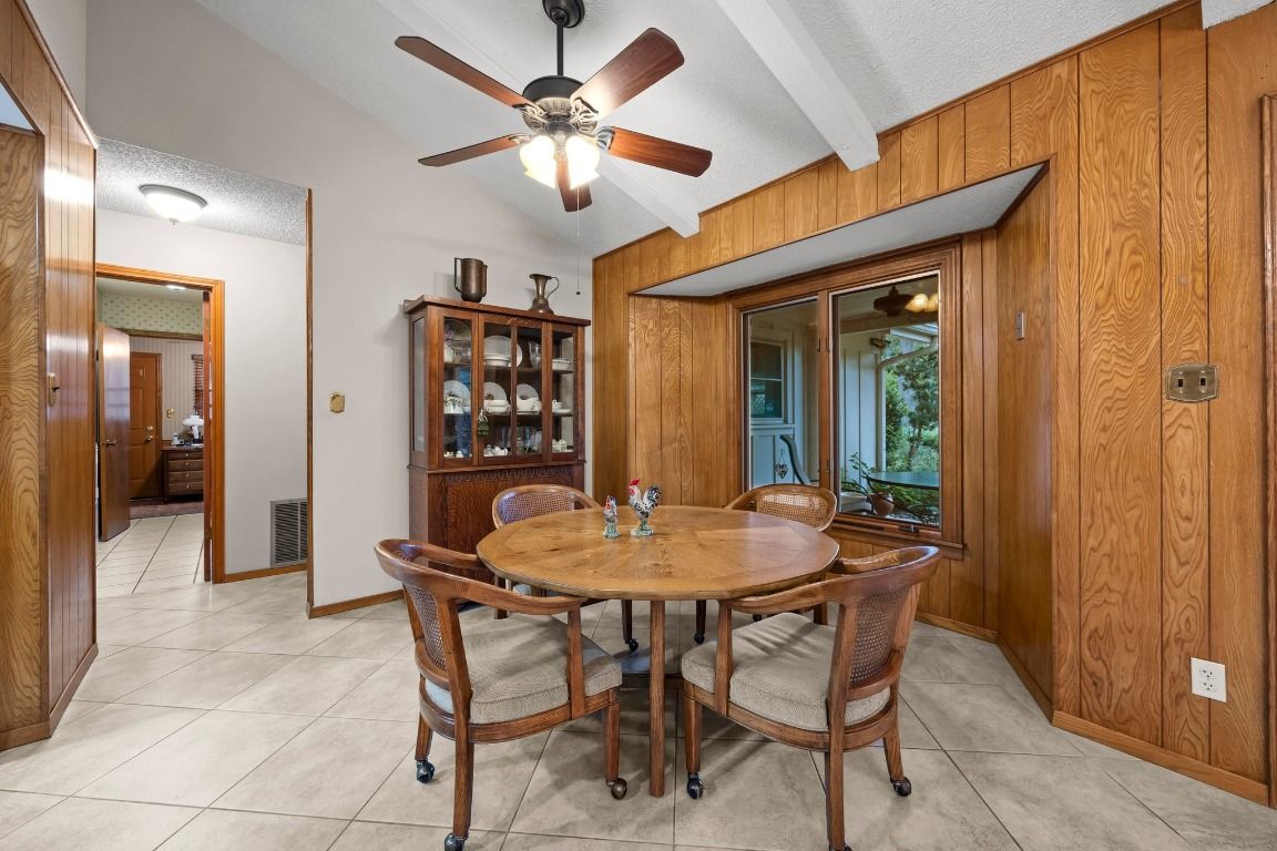 Dining room, Interior, Wooden Walls