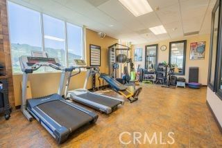 Fitness Equipment, Gym, Interior, Recessed Lighting