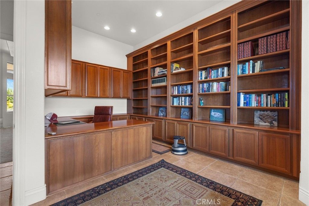 Home Office, Interior, Recessed Lighting