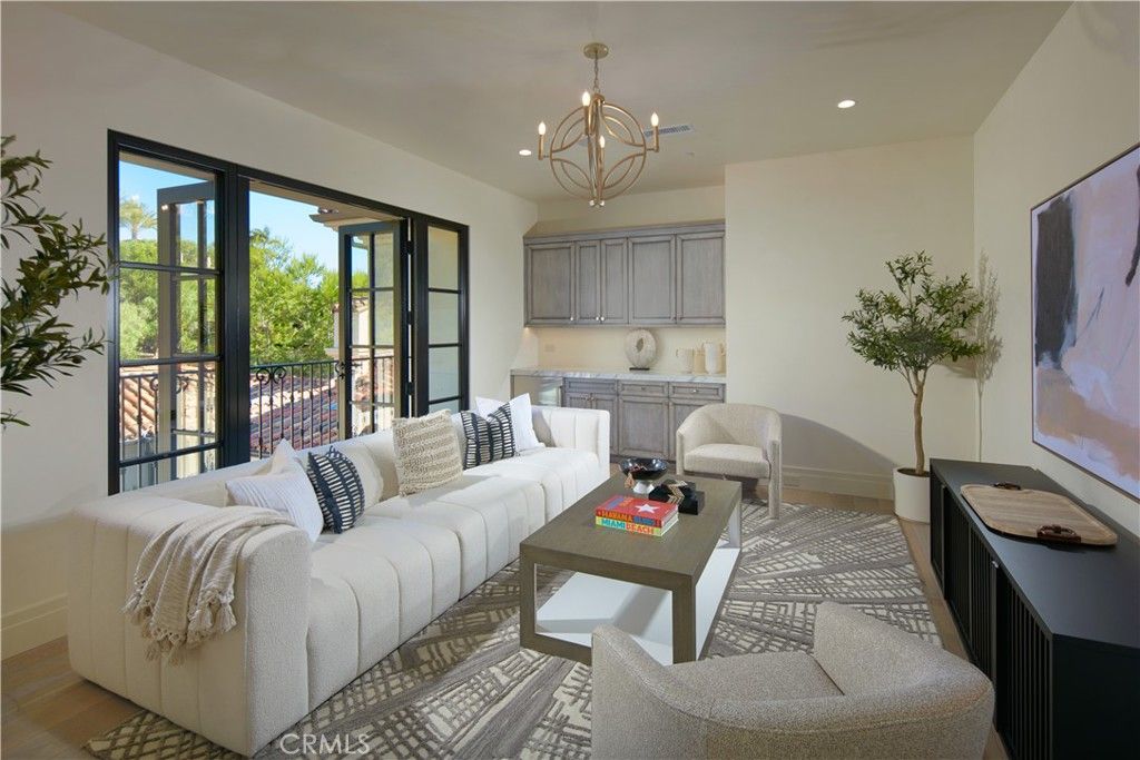 Chandelier, Interior, Living room, Recessed Lighting, Wood Texture Flooring