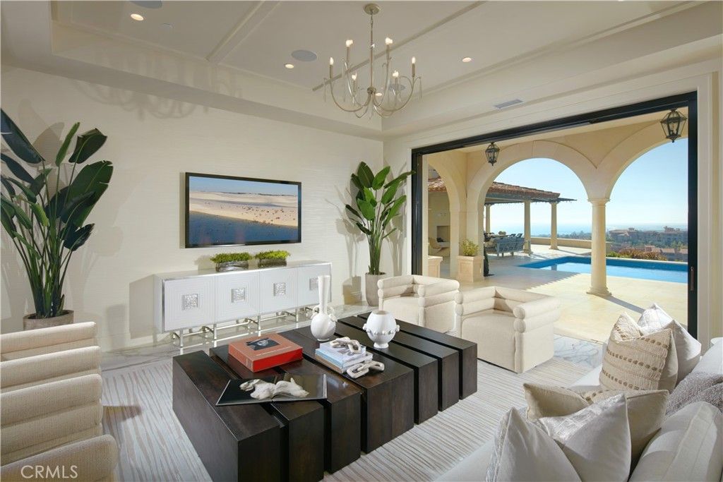 Chandelier, Interior, Living room, Recessed Lighting, Water