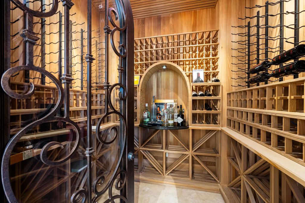 Interior, Wine Storage, Wooden Ceilings, Wooden Walls