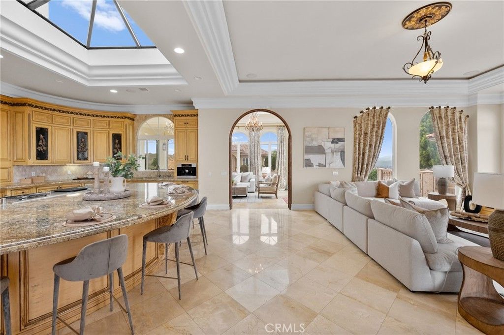 Glass Ceilings, Interior, Kitchen, Living room, Recessed Lighting