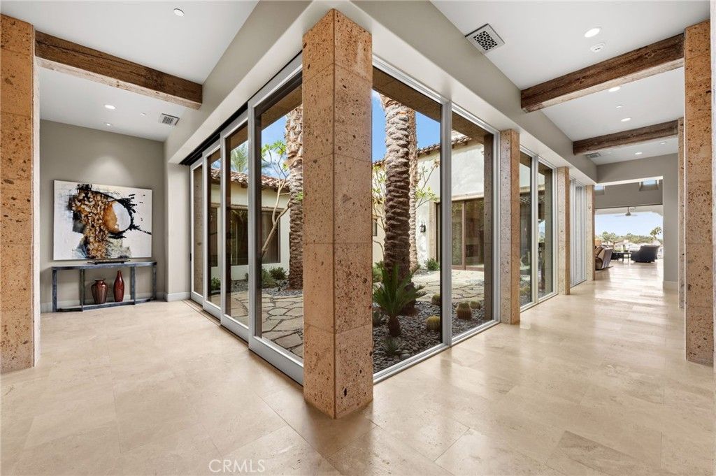 Interior, Recessed Lighting, Wooden Beams