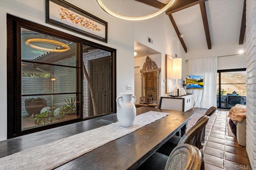 Interior, Pendant Lights, Wooden Beams