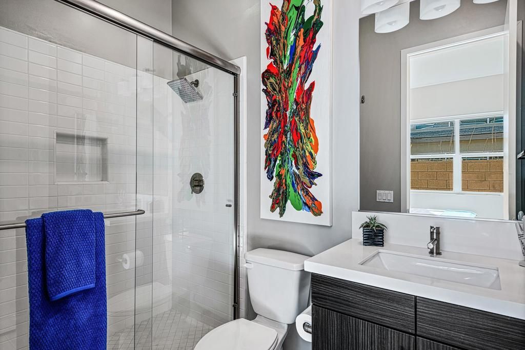 Bathroom, Glass Shower, Interior