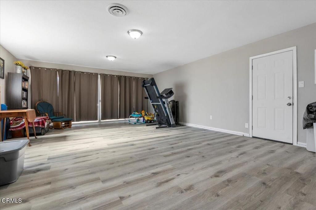 Fitness Equipment, Interior, Wood Texture Flooring