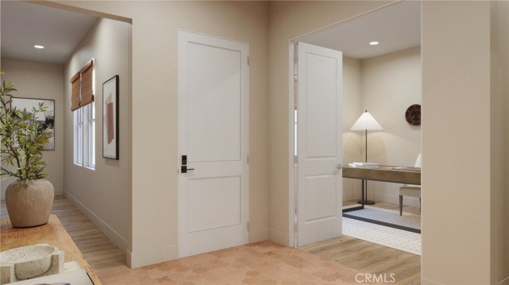 Interior, Recessed Lighting, Wood Texture Flooring