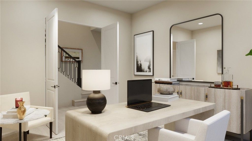 Home Office, Interior, Recessed Lighting
