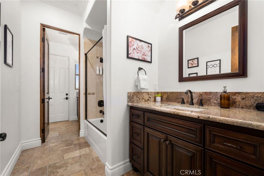 Bathroom, Dual Sink Vanities, Glass Shower, Interior