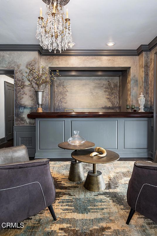 Chandelier, Interior, Recessed Lighting