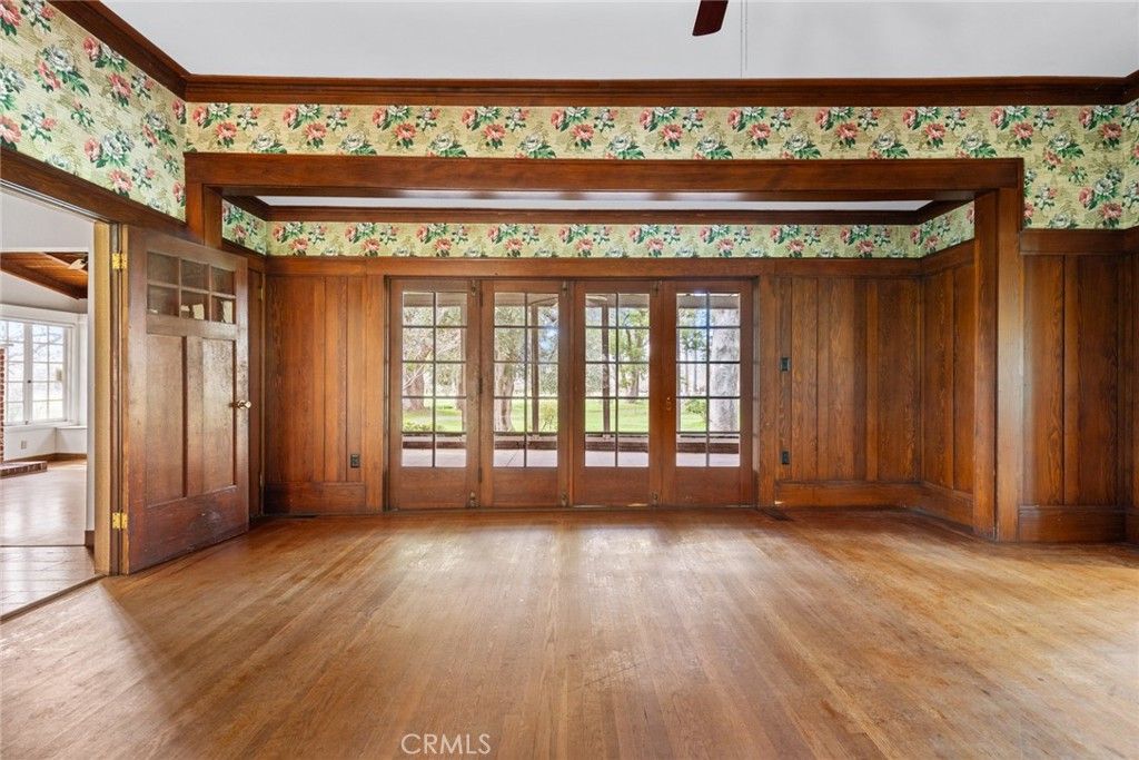 Empty room, Interior, Wood Texture Flooring