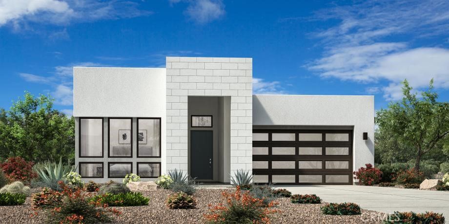Attached, Exterior, Facade, Modern