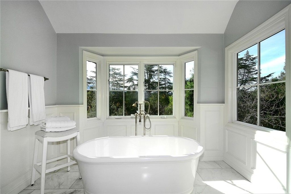 Bathroom, Free Standing Baths, Interior, Marble