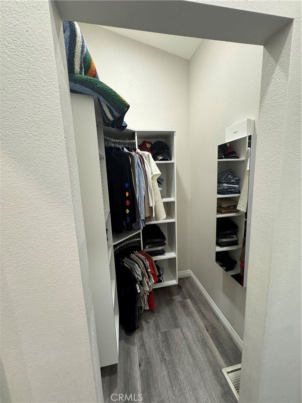Interior, Walk-in Closets, Wood Texture Flooring