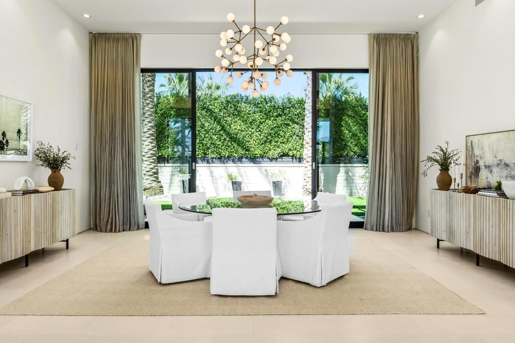 Dining room, Interior, Pendant Lights, Recessed Lighting
