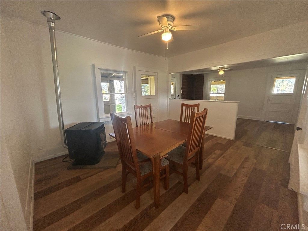 Dining room, Interior, Wood Texture Flooring