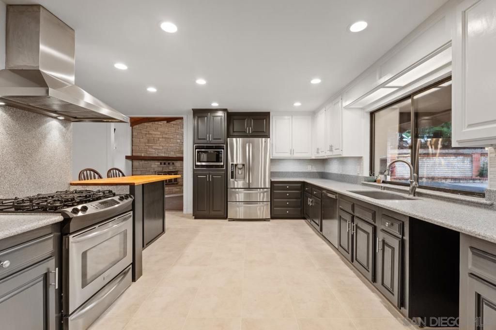 Interior, Kitchen, Recessed Lighting, Stainless Steel Appliances